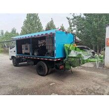  車載式雙噴頭濕噴機(jī)，車載式濕噴臺(tái)車，雙噴頭混凝土濕噴臺(tái)車