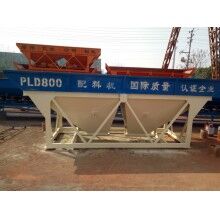 2倉配料機，PLD800混凝土配料機，電腦操控，精準配料